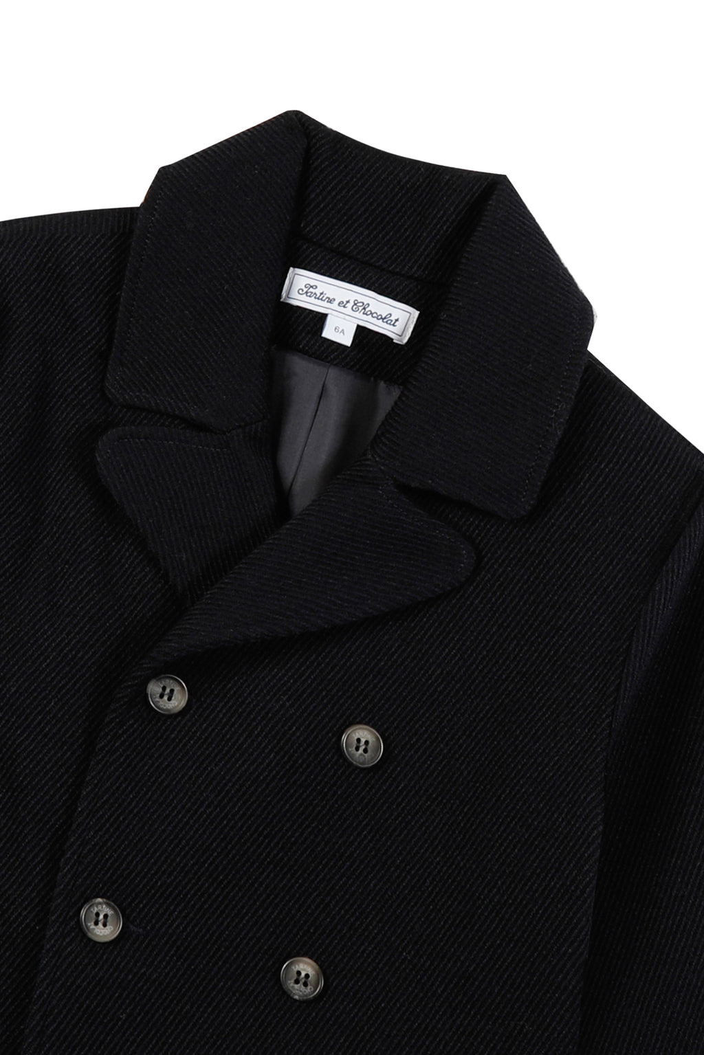 Coat - Wool Navy