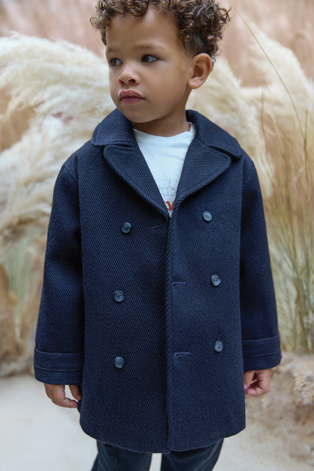 Cappotto - Lana Blu navy