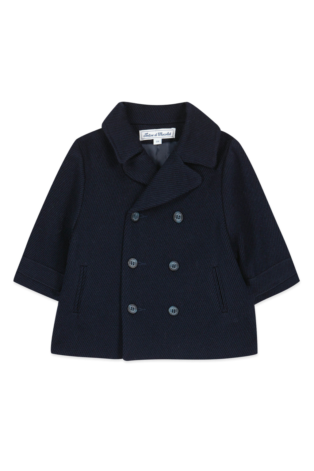 Cappotto - Lana Blu navy