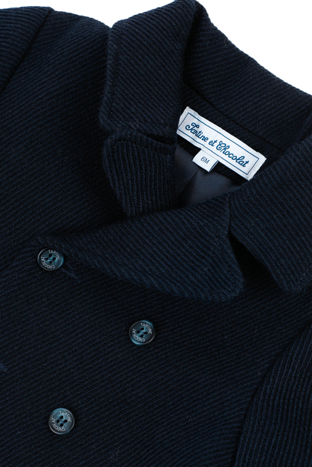 Coat - Wool Navy