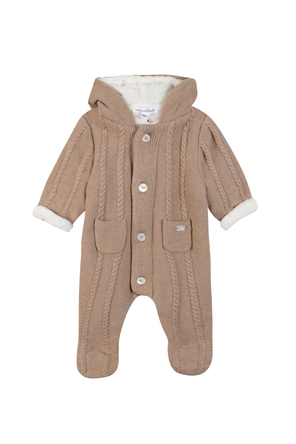 Onesie - Beige struikgewas