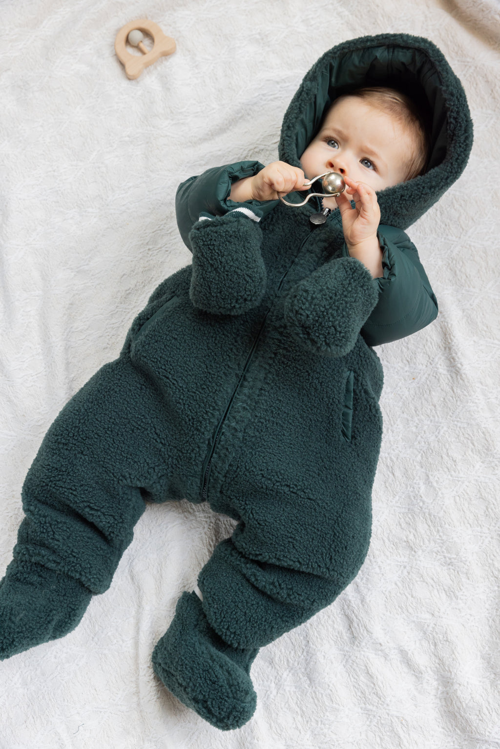 Onesie - Omkeerbaar Groen