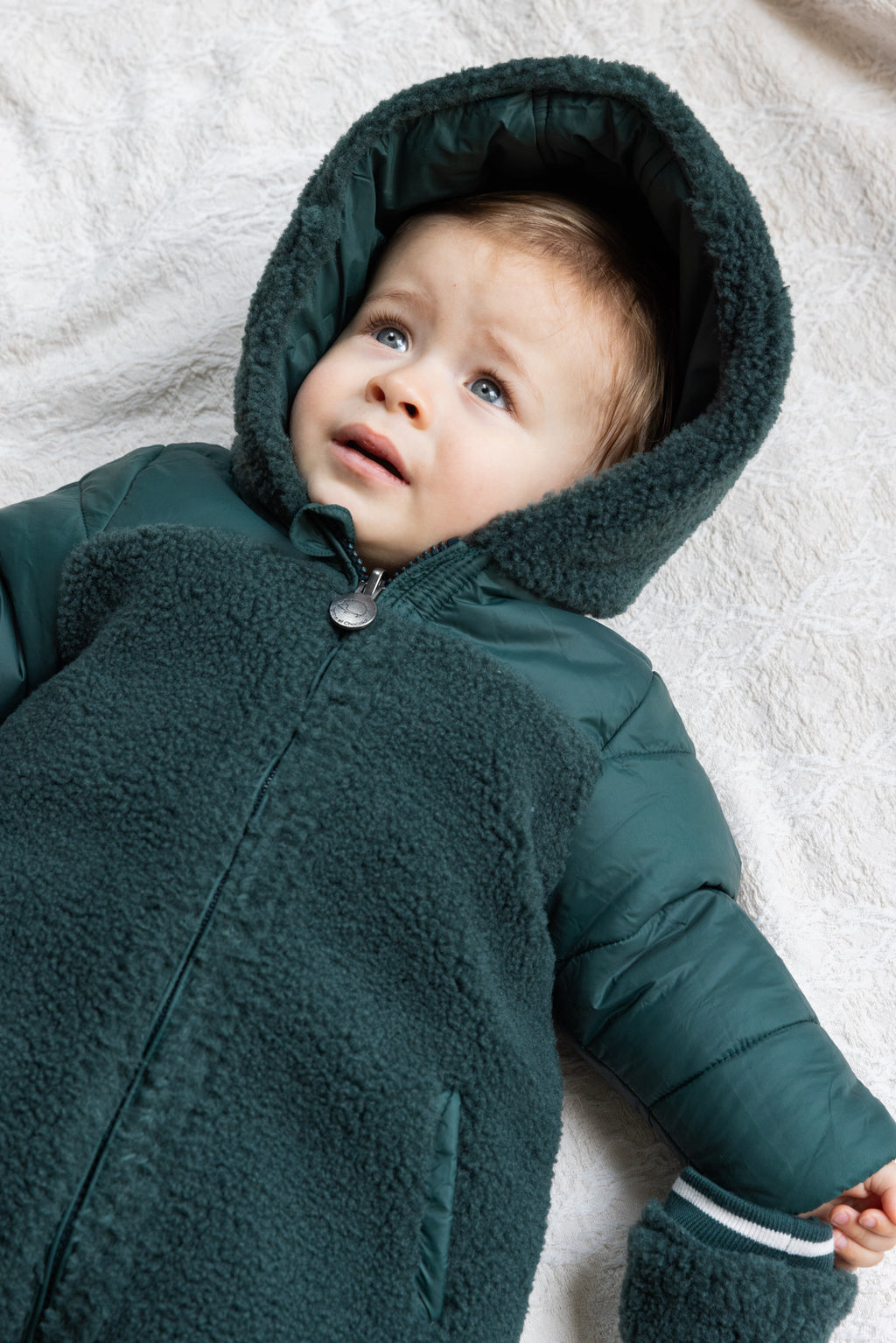 Onesie - Omkeerbaar Groen