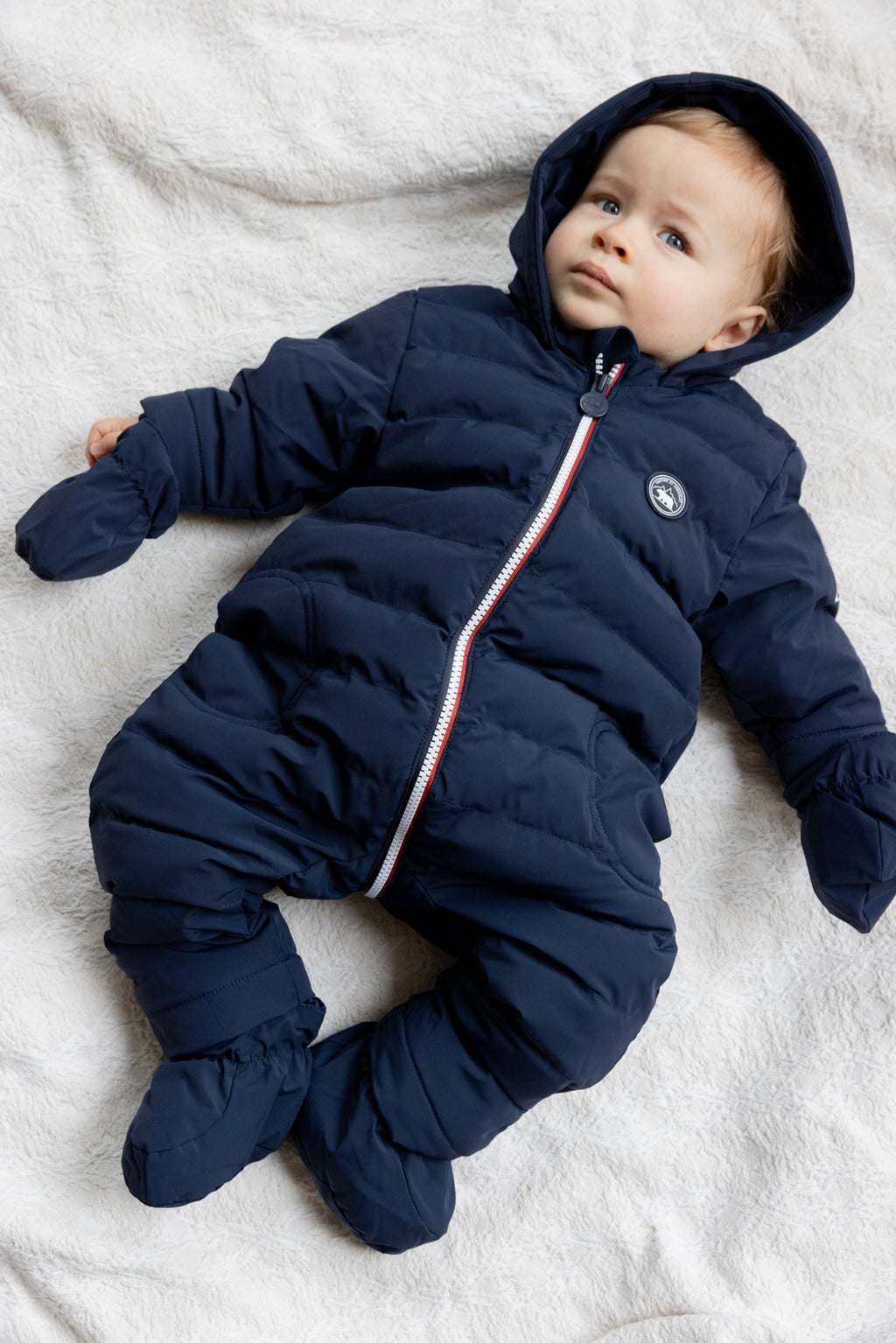 Onesie - Navy tricolor