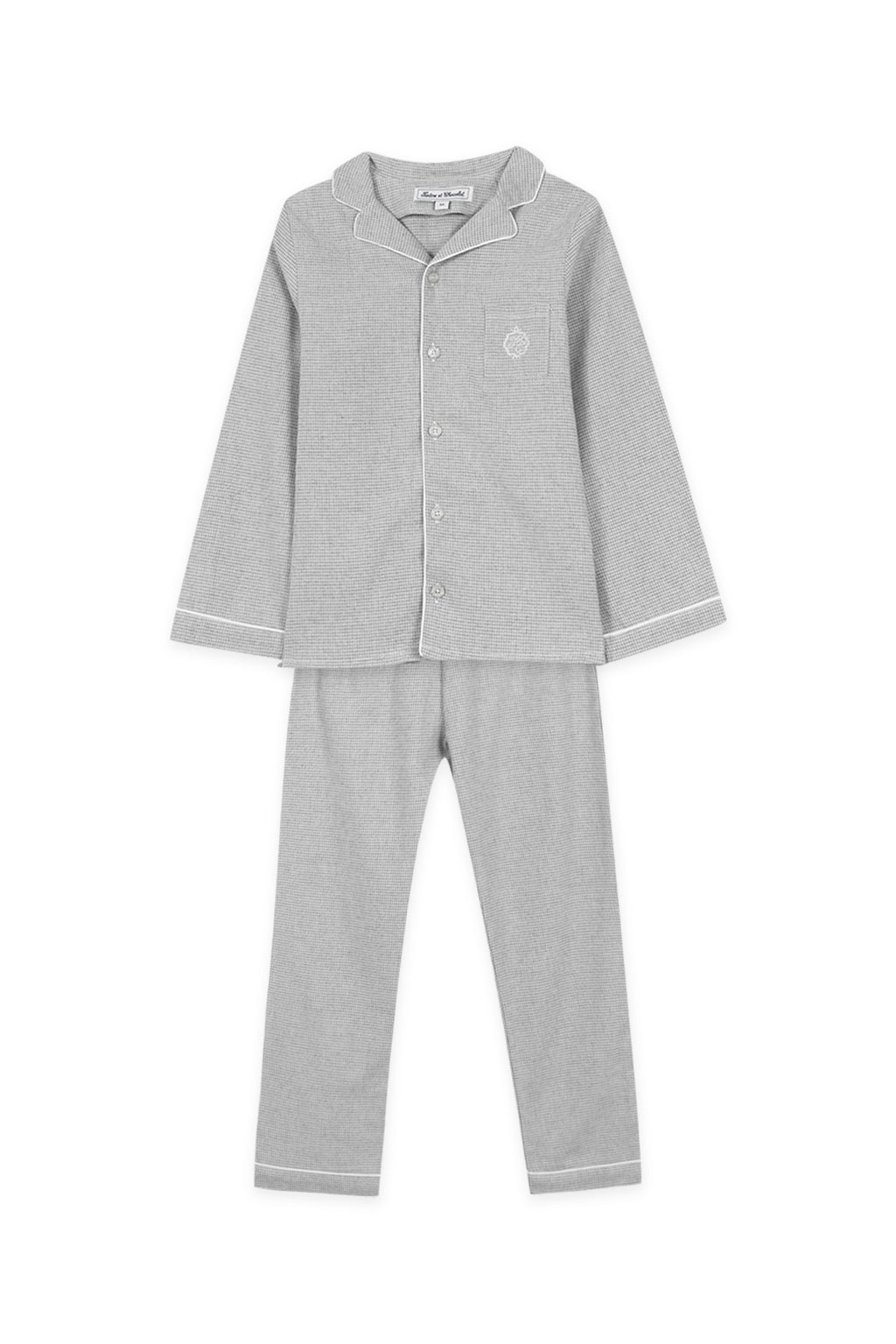 Pajamas Two rooms - Stripes Grey China