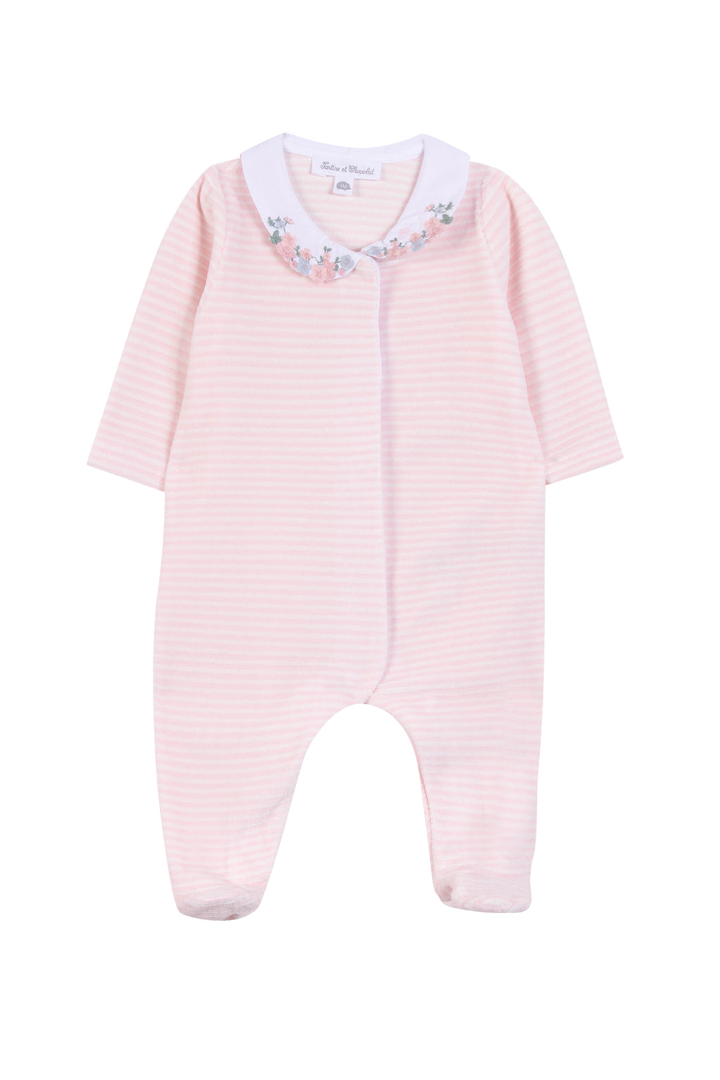 Pajamas - Pale pink striped