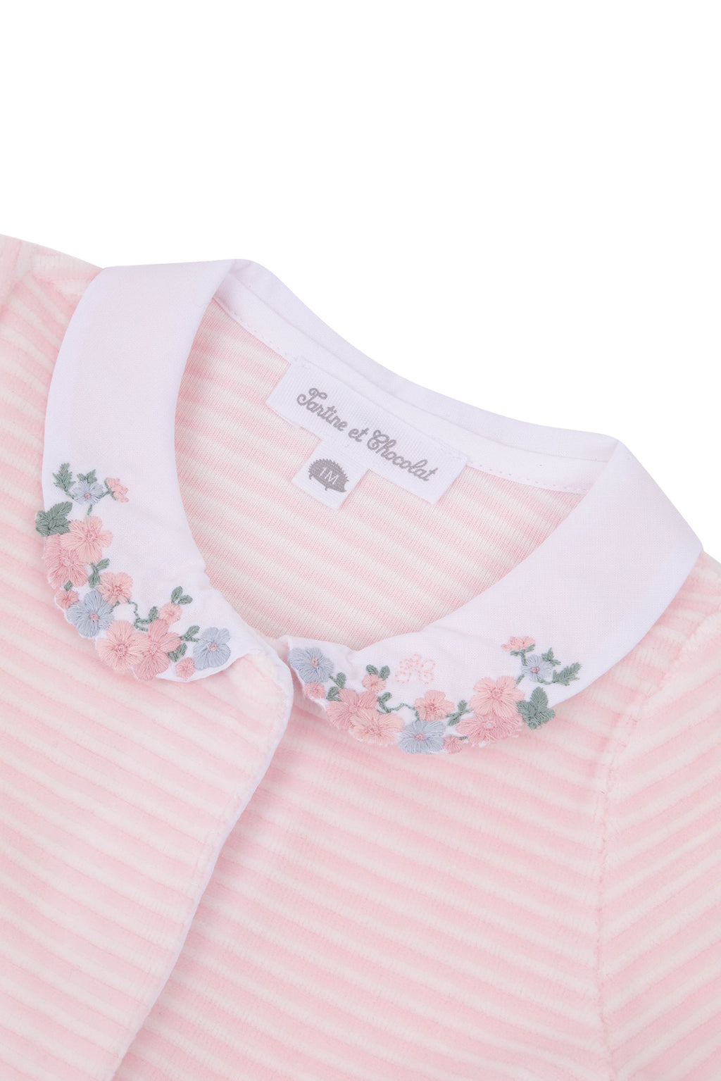 Pajamas - Pale pink striped