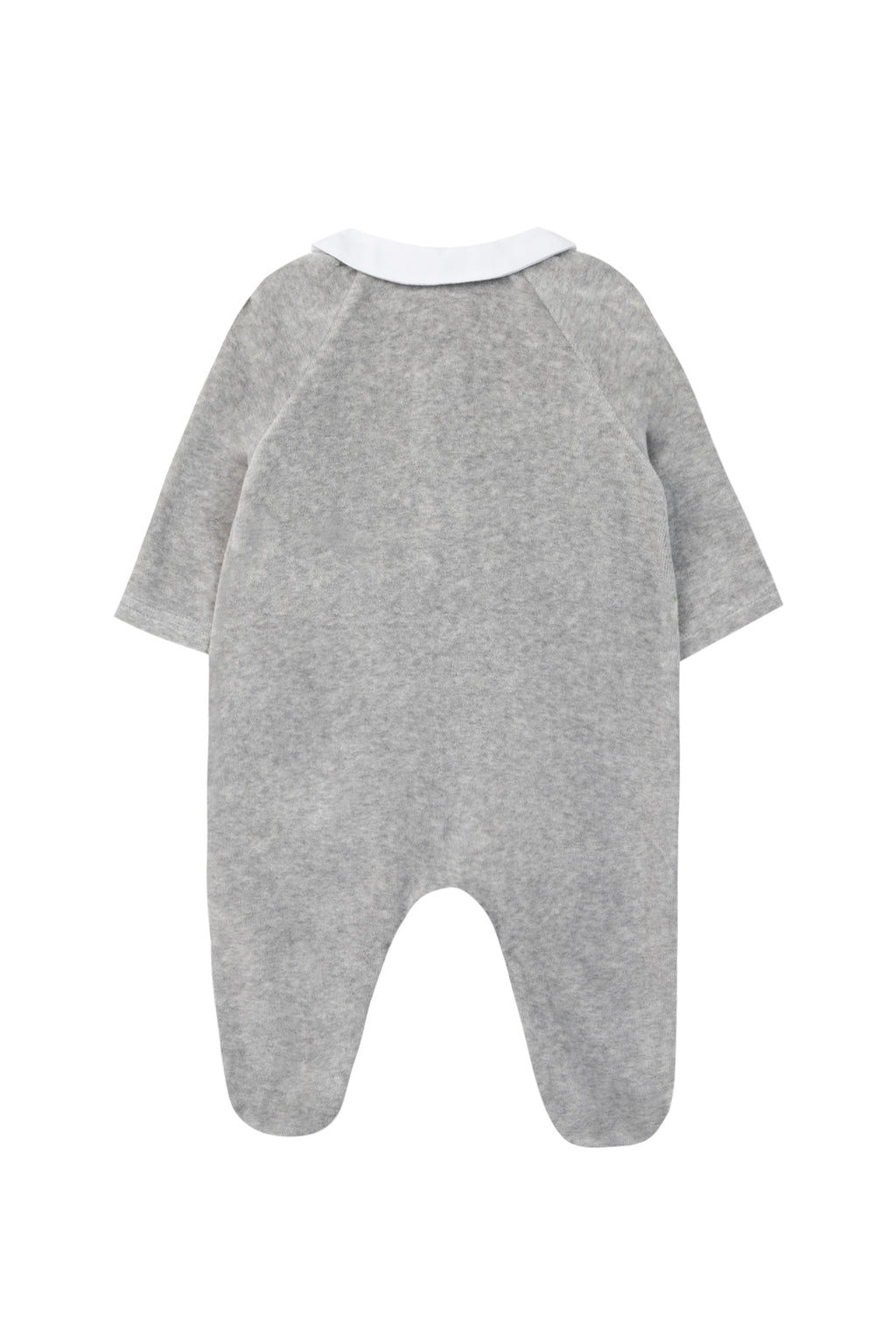 Pyjama - Gris clair velours illustration lapin