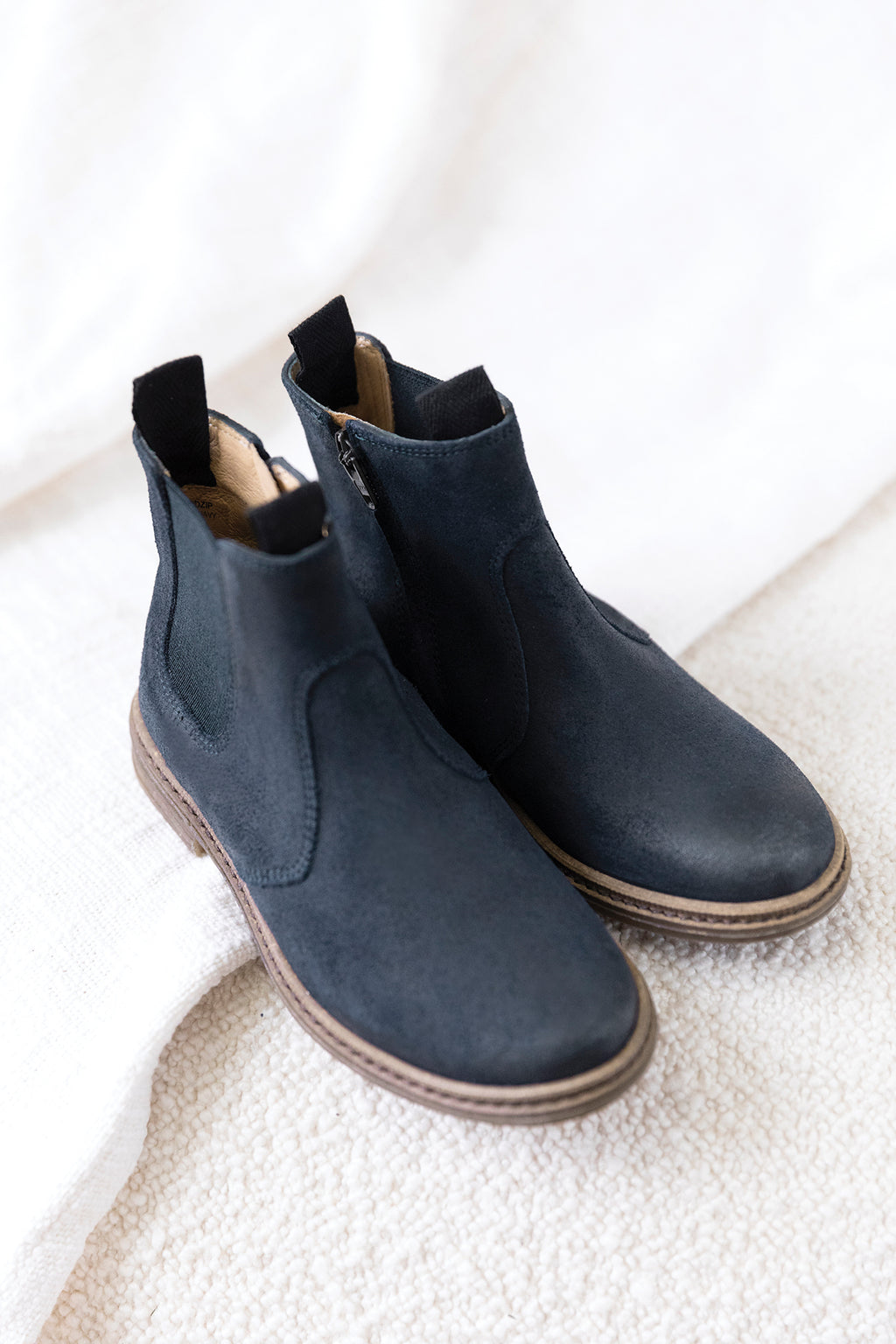 Botas de tobillo - Azul marino nubuck