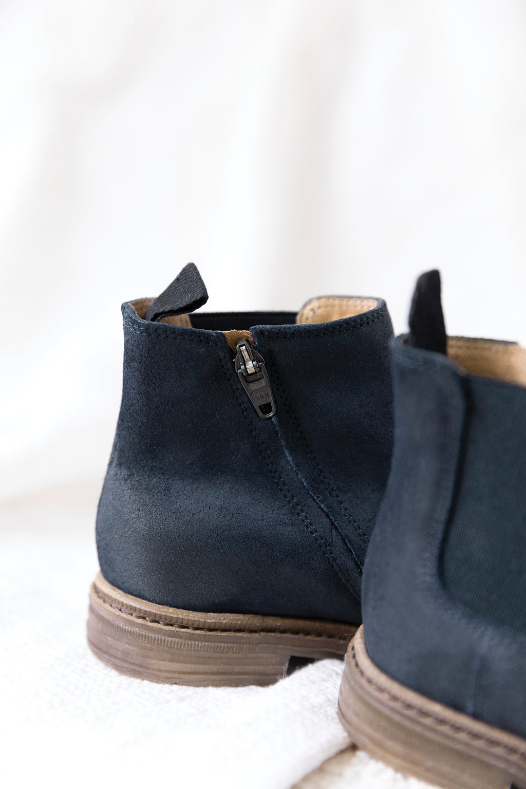 Botas de tobillo - Azul marino nubuck