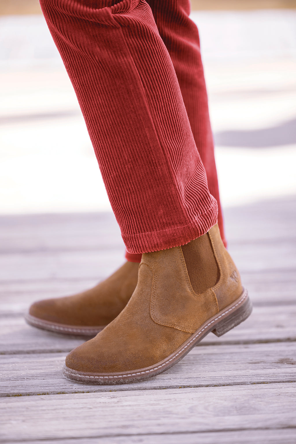 Ankle boots - Camel nubuck