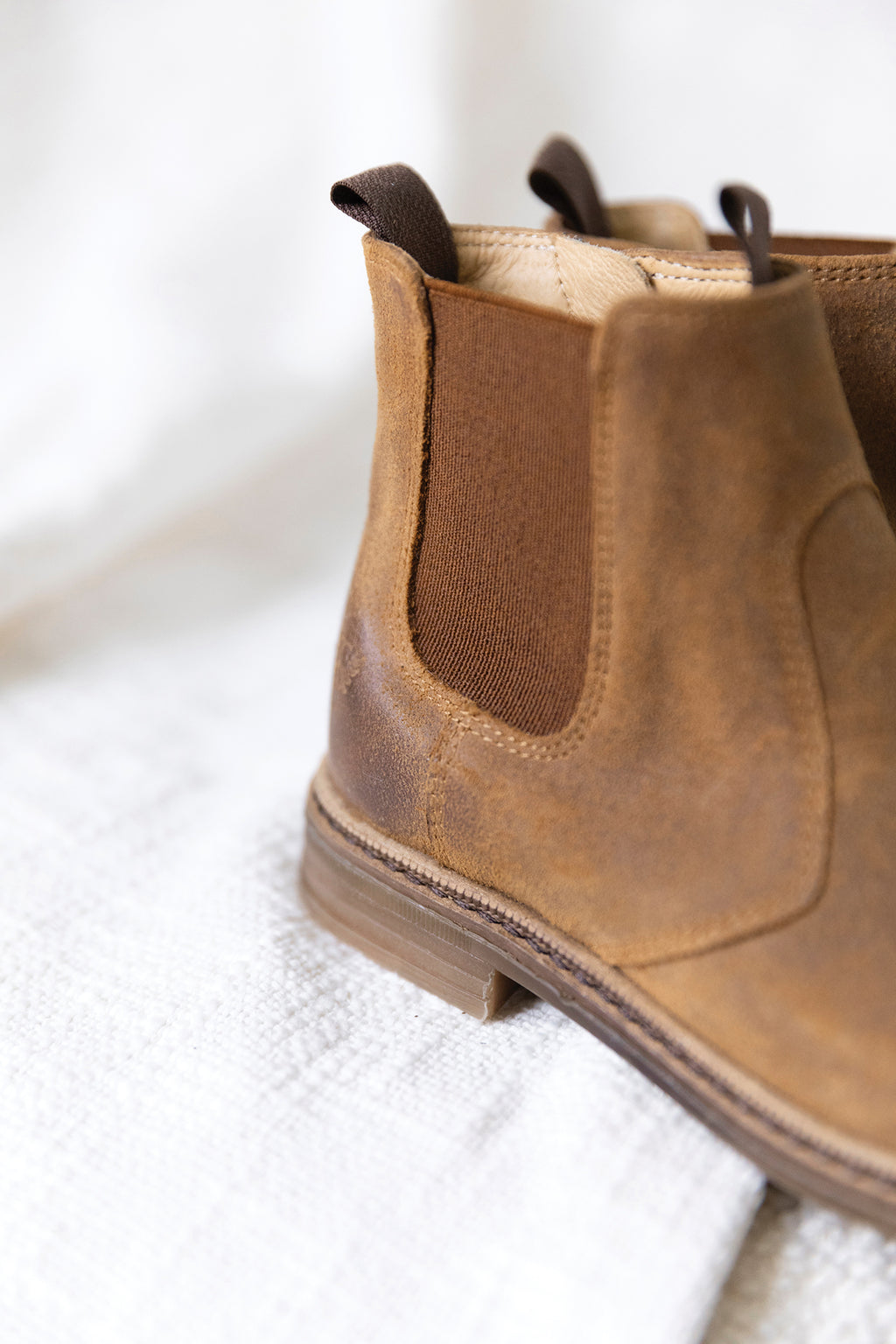 Bottines - Camel nubuck