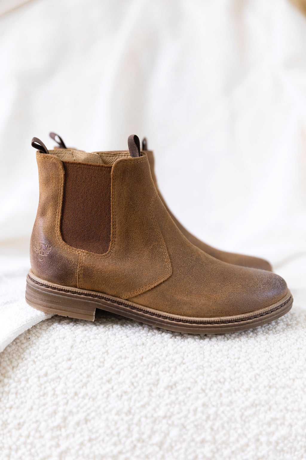 Stiefeletten - Kamel Nubuck