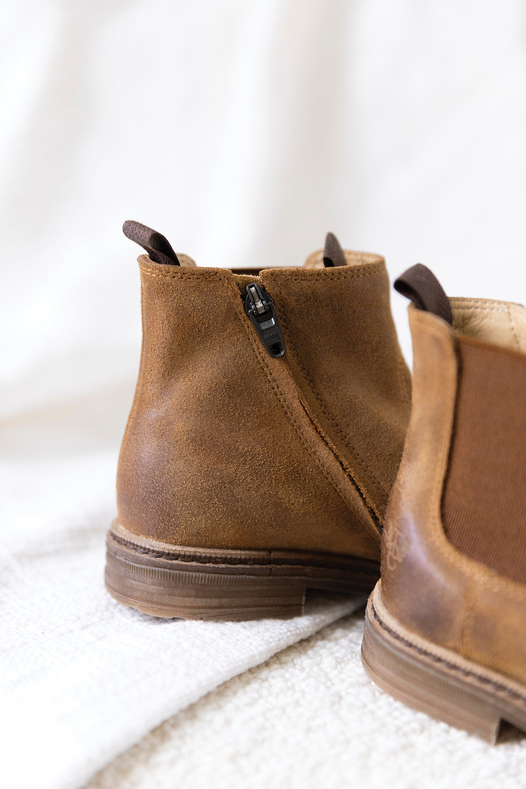 Botas de tobillo - Camello nubuck