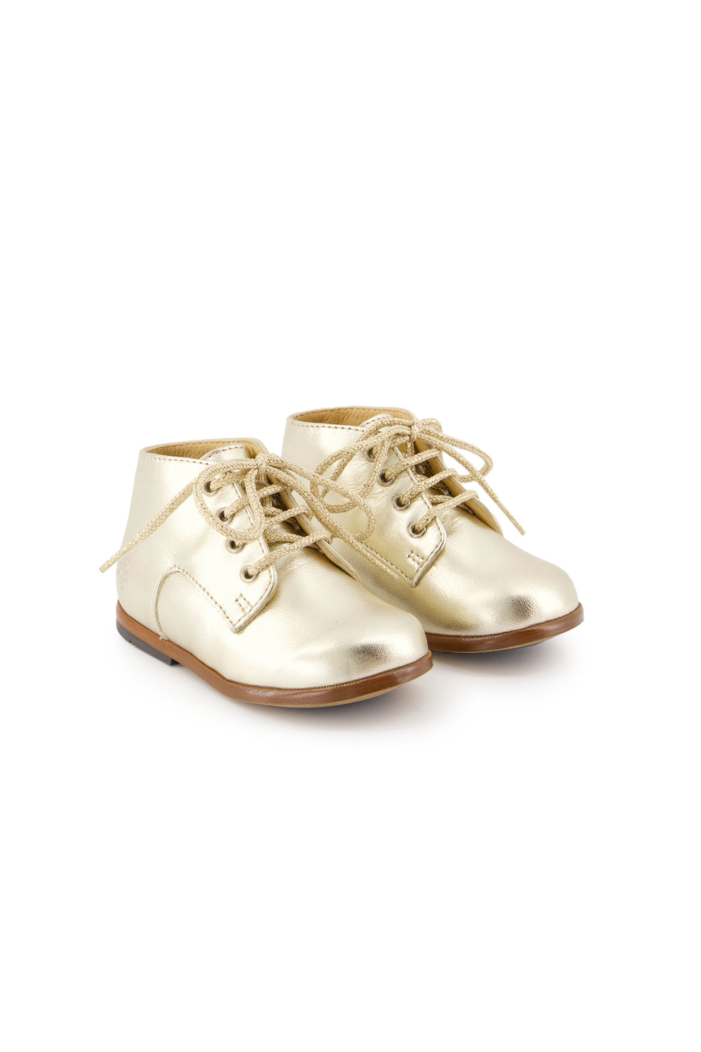 Derbies - Leather Golden