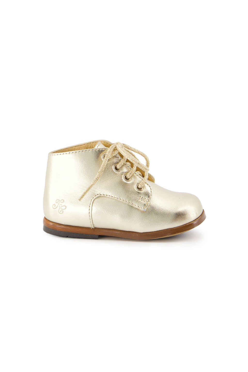 Derbies - Leather Golden