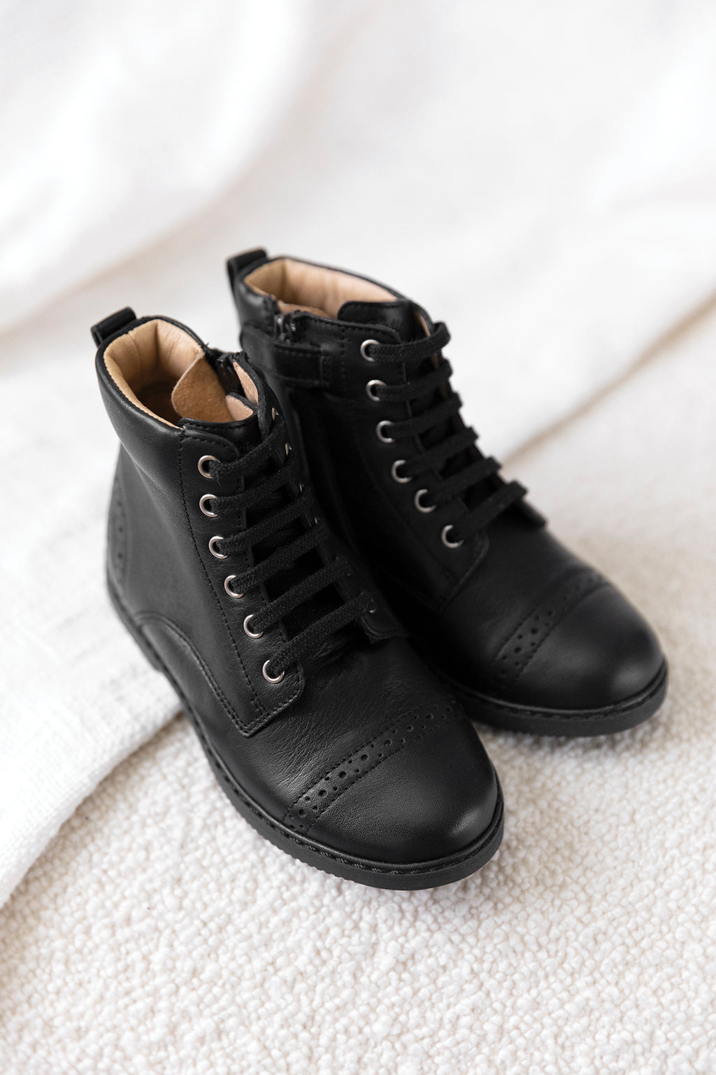 Stiefeletten - Leder Schwarz