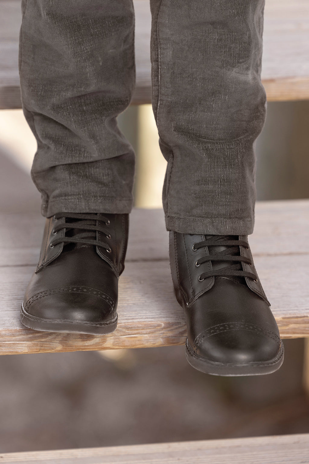 Ankle boots - leather Black