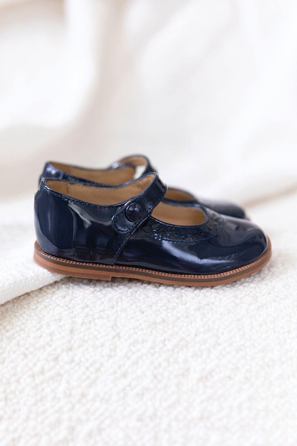 Bambini - Blu navy vernice