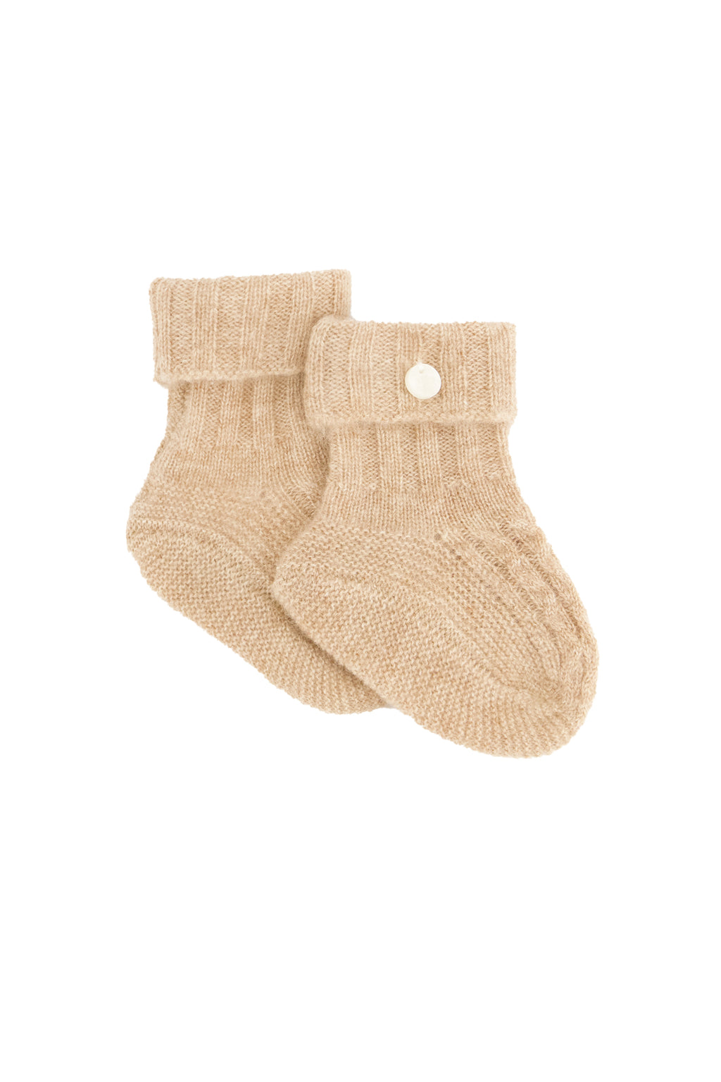 Slippers - Kasjmier Verdraaid Beige