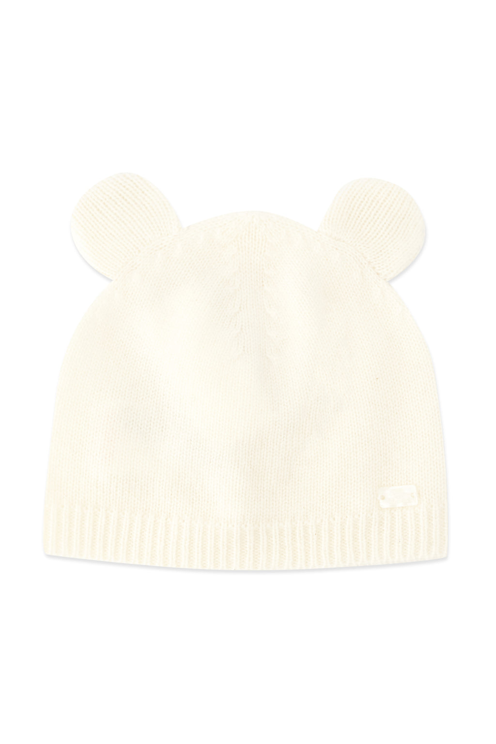 Beanie - Ecru Wool And Cashmere