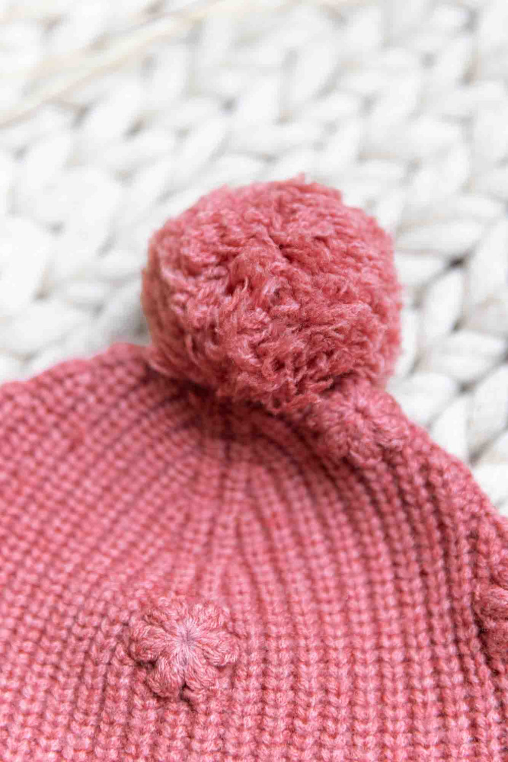 Gorro - Rosa Pompon