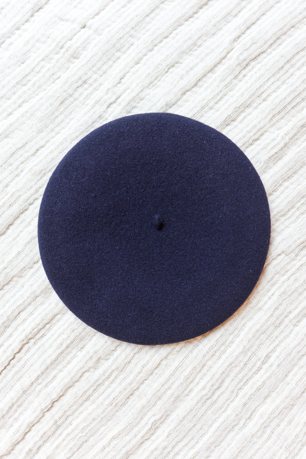 BERET - Wool Navy fabric Liberty