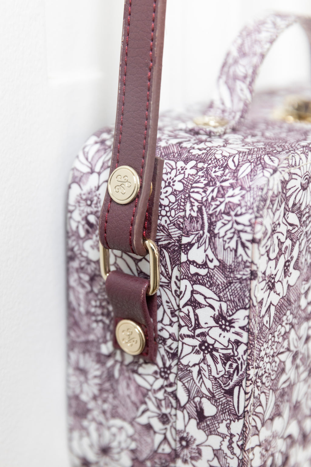 Small case - Fabric Liberty eggplant