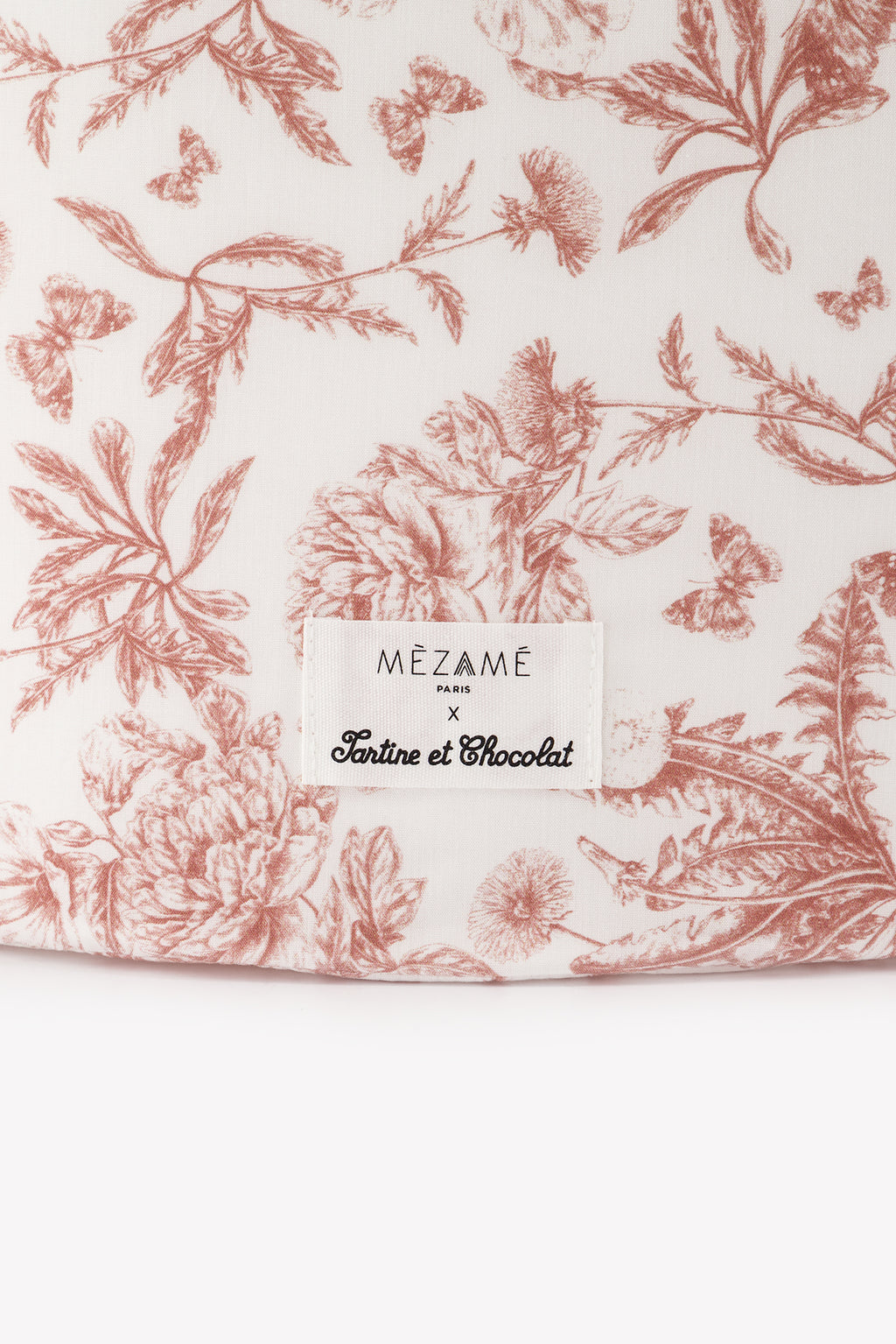 Pequeño Canasta toile de jouy Rosa - Mèzamé incógnita Tartine et Chocolat