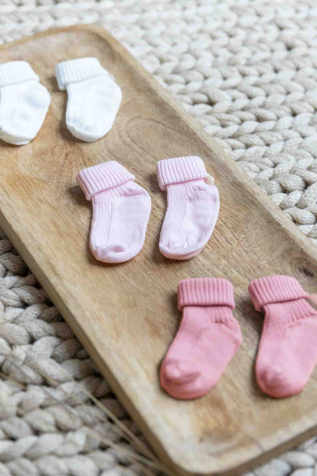 Kit Chausettes - Cotton Rosa pallido