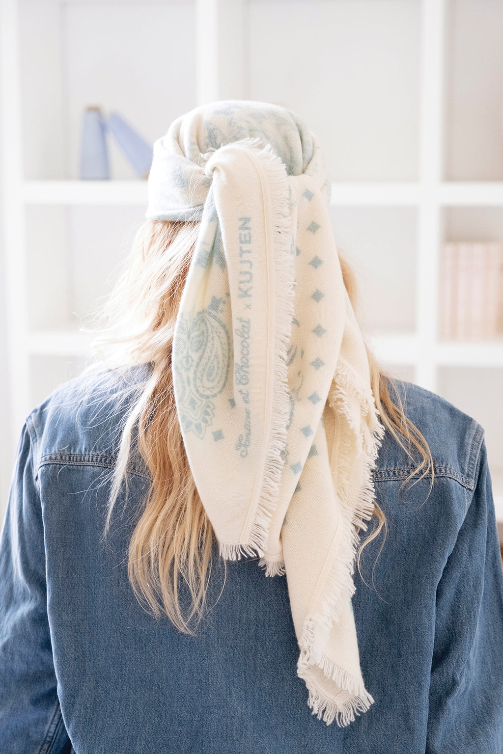 Large scarf - Blue Kujten X Tartine et Chocolat