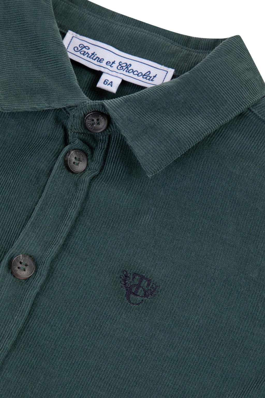 Camicia - verde Velluto a coste Milleraie