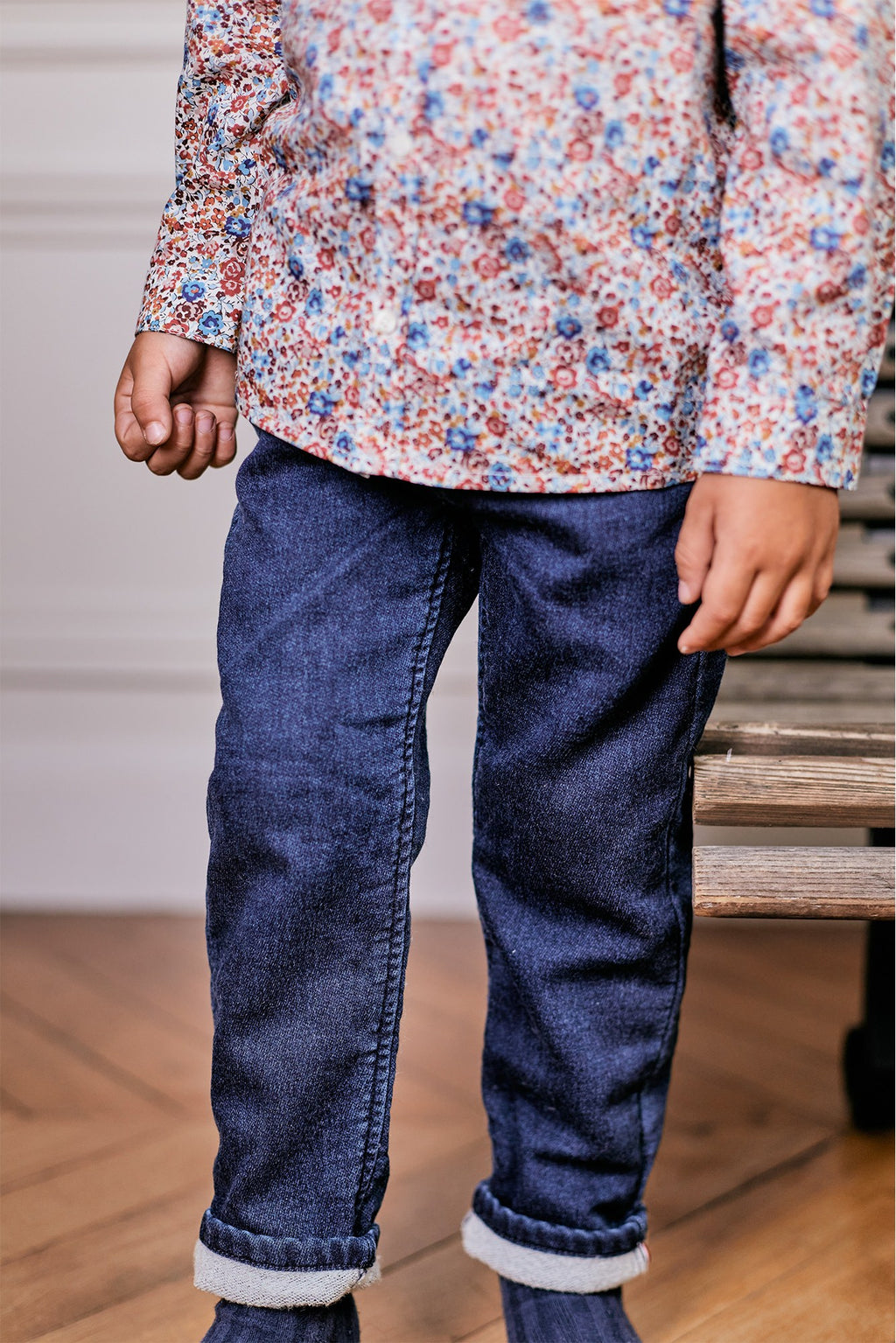 Broek - Navy Gaas denim