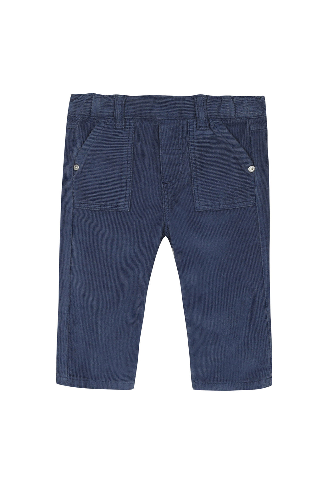 Broek - kobalt Velours 1000 stralen