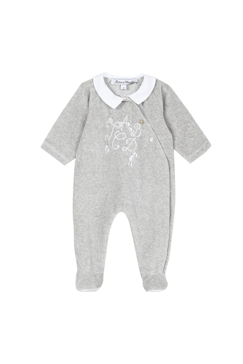 Pajamas - Light grey coverage