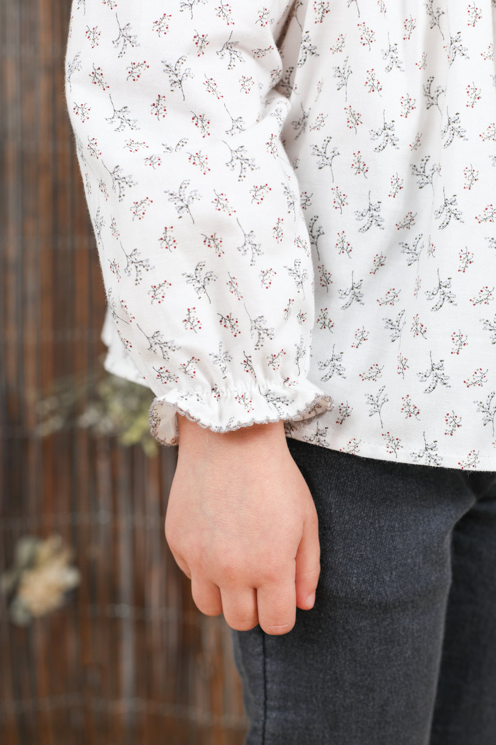 Tunic - Floral ecru