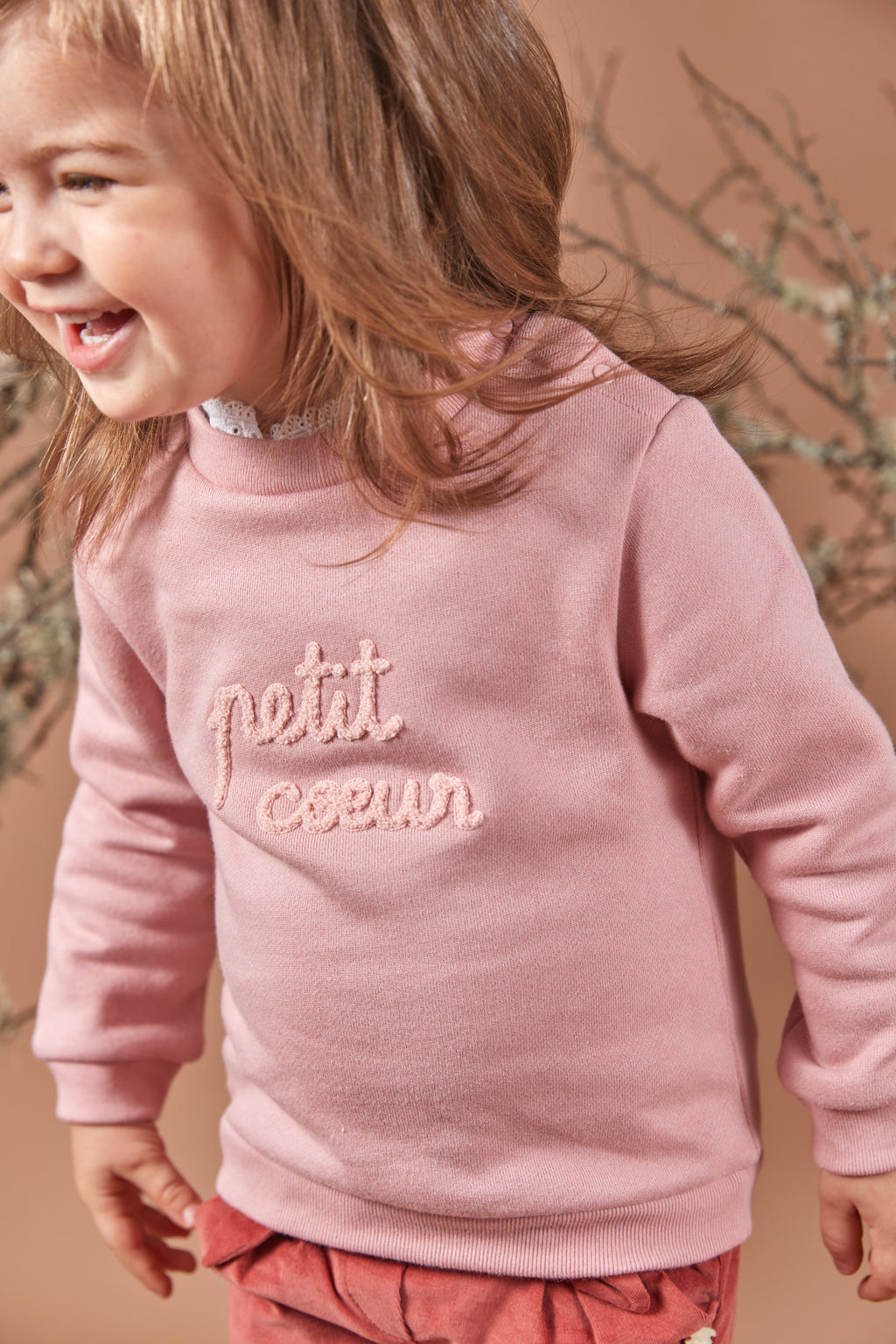 Sweatshirt - Vlies Rosa DURCHSCHNITT