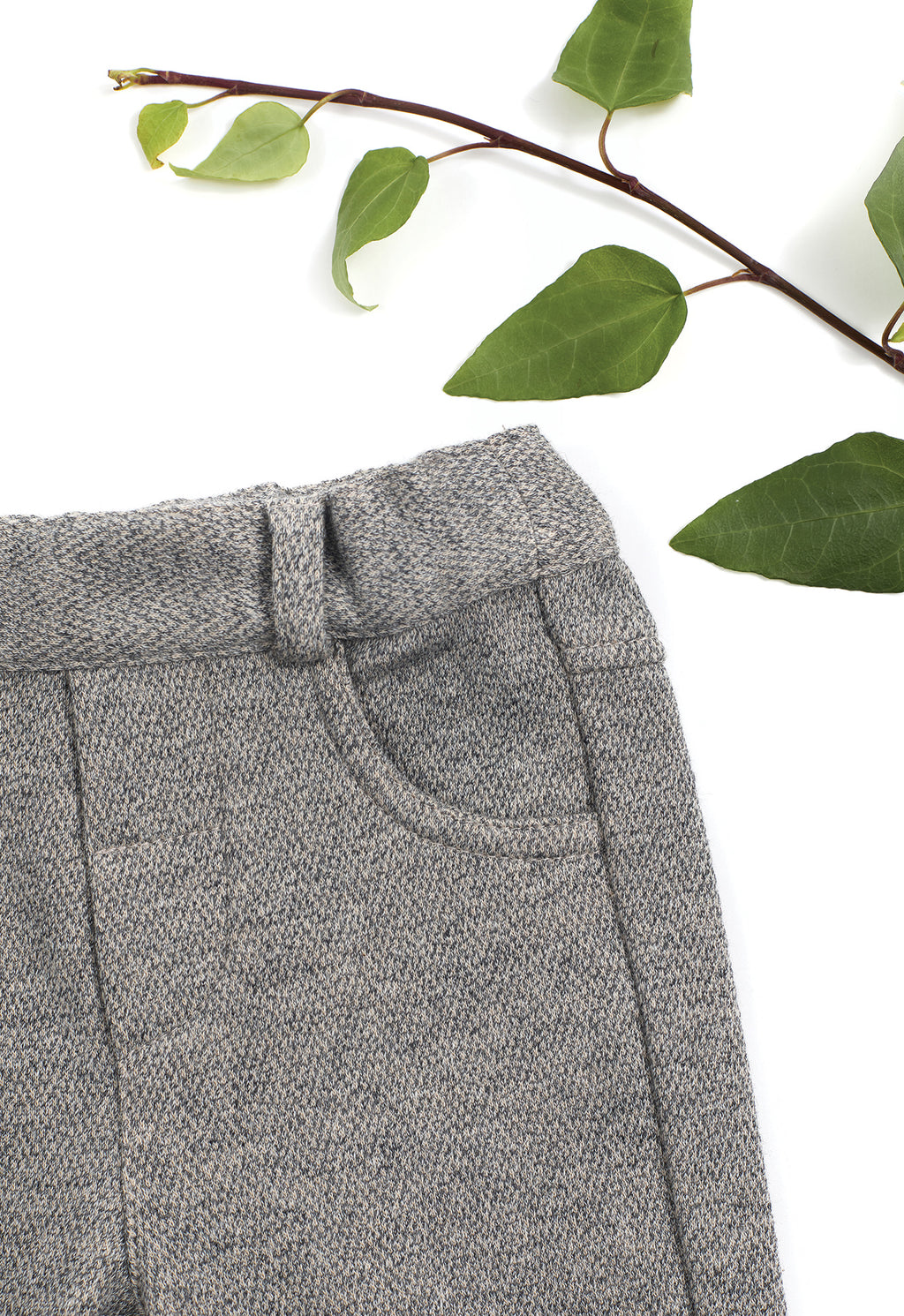 Trousers - Light grey Fleece