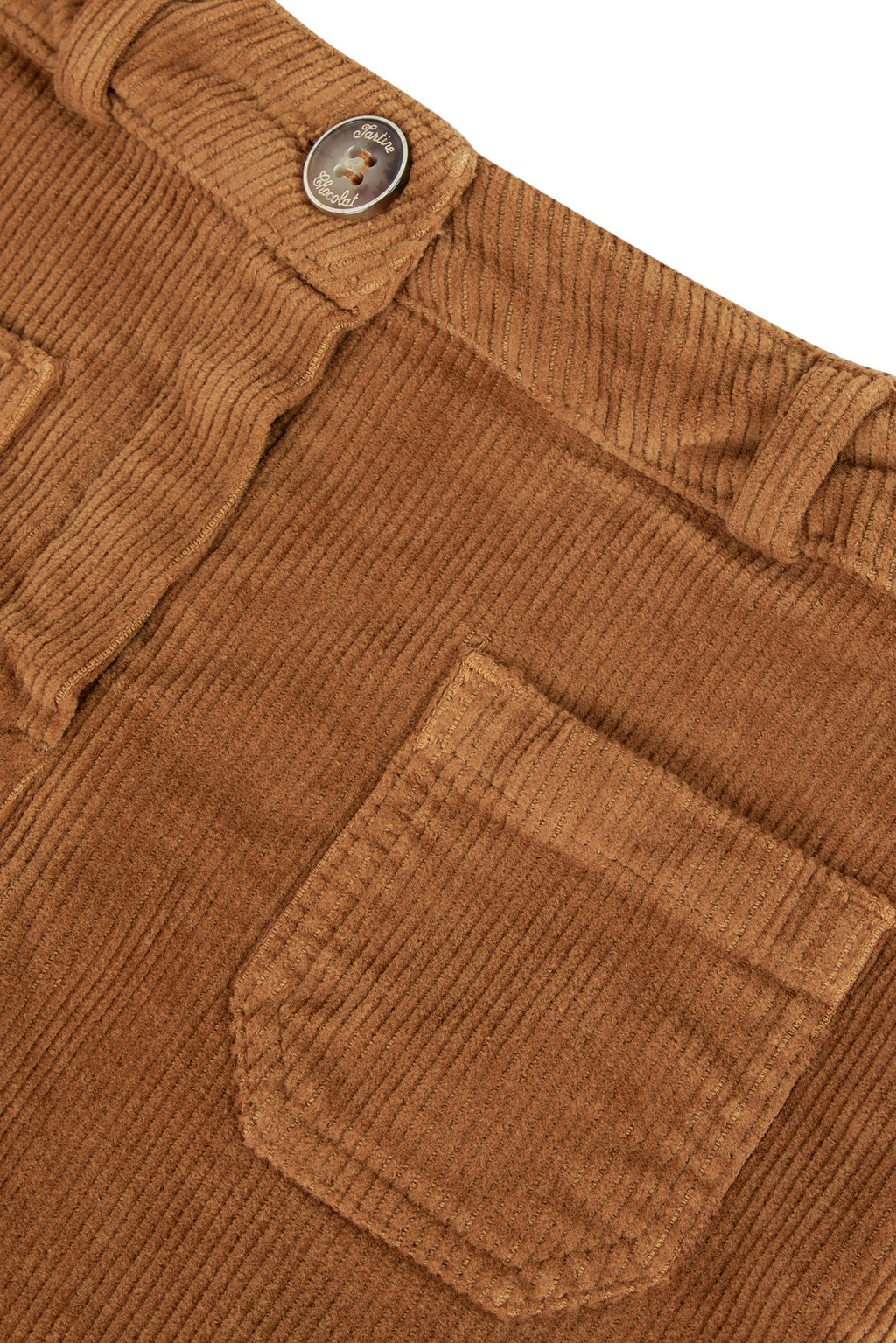 Trousers - ocher Corduroy