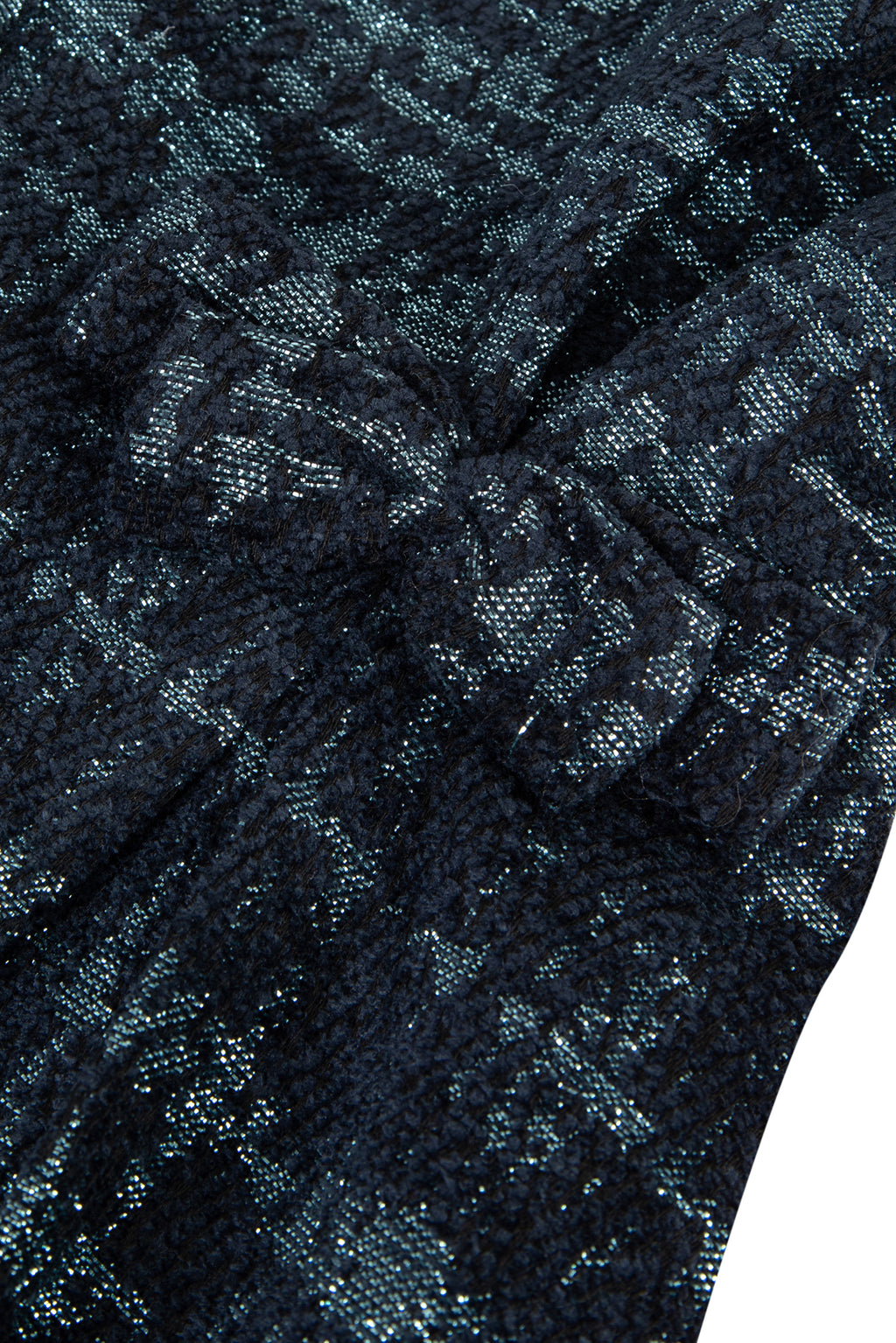 Jurk - Navy jacquard