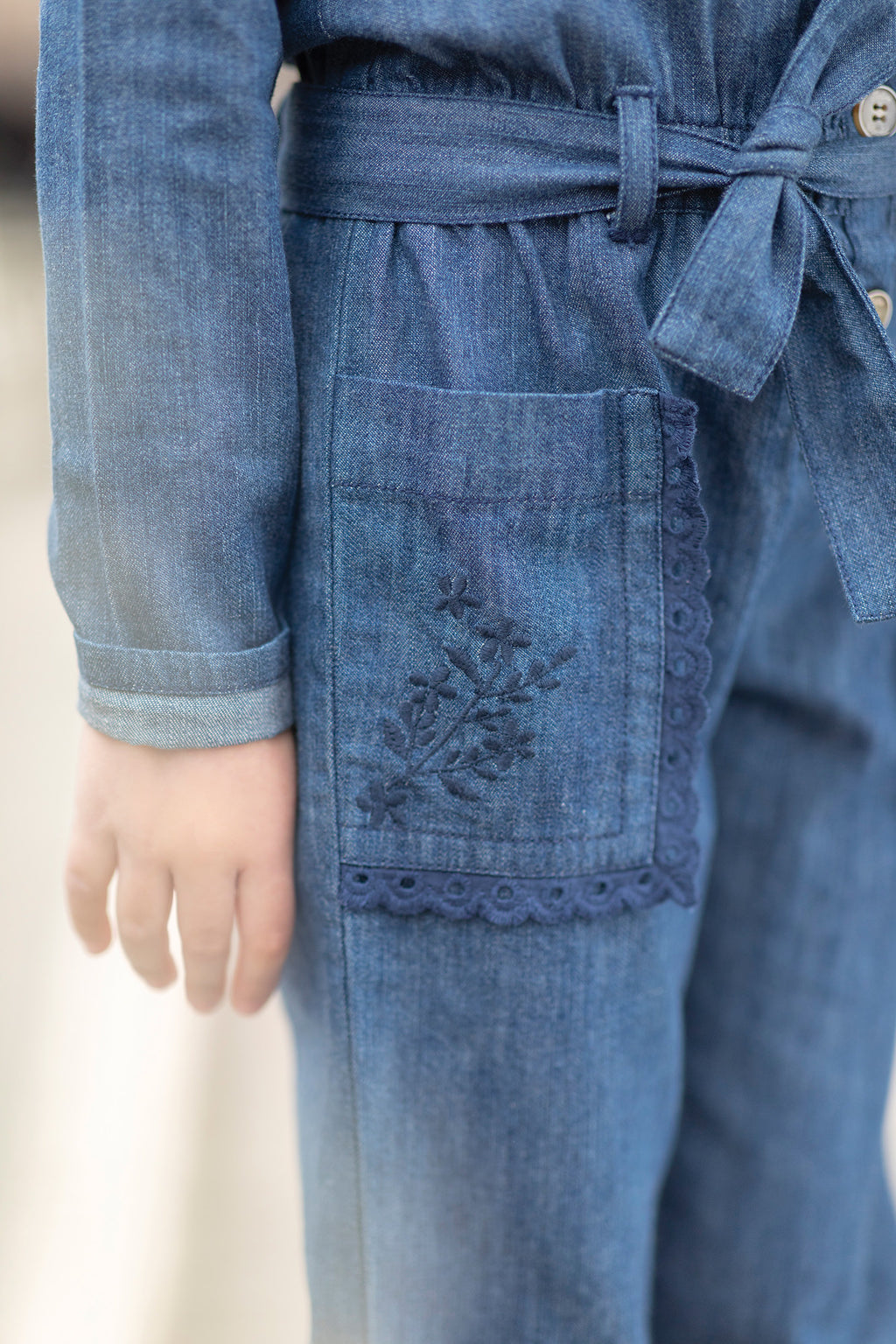 Completo Long - Chambray Blu