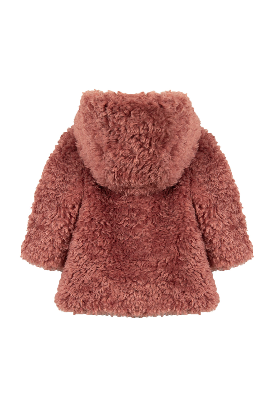 Cappotto - Vecchio Rosa Imitazione Pelliccia pecora